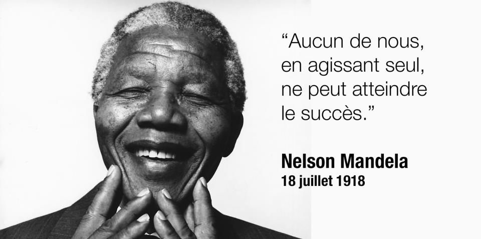 Comment fédérer mes équipes ; développer la cohésion d’équipe : coaching par Nelson Mandela